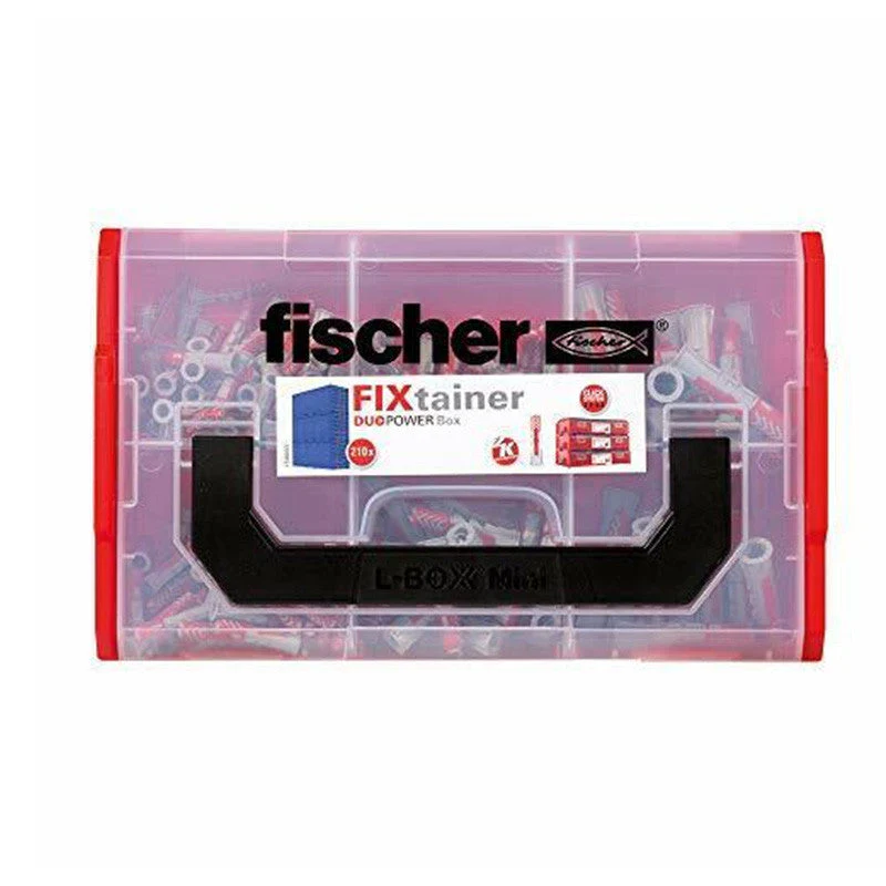 105 chevilles DUOPOWER + 105 vis en Malette L-BOXX FISCHER 536162 - Image 2