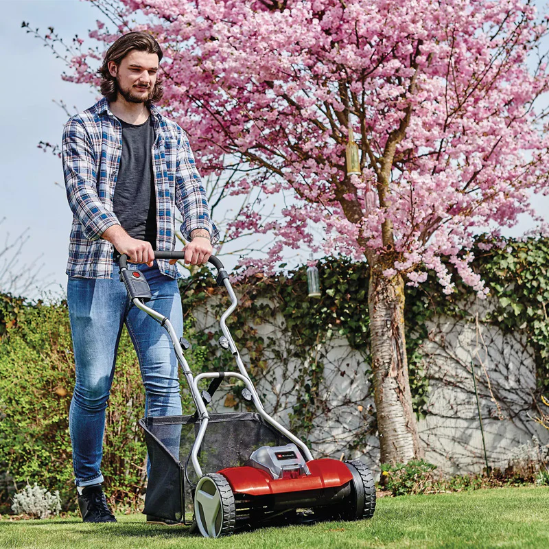 Tondeuse à main sur batterie EINHELL GE-HM 18/38 Li-Solo 38cm (vendu sans batterie) - Image 2