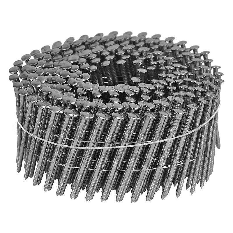 7200 Pointes en rouleau 38 x 2,3 mm 16° NORFIX NFX11283 plat inox A4 annelées