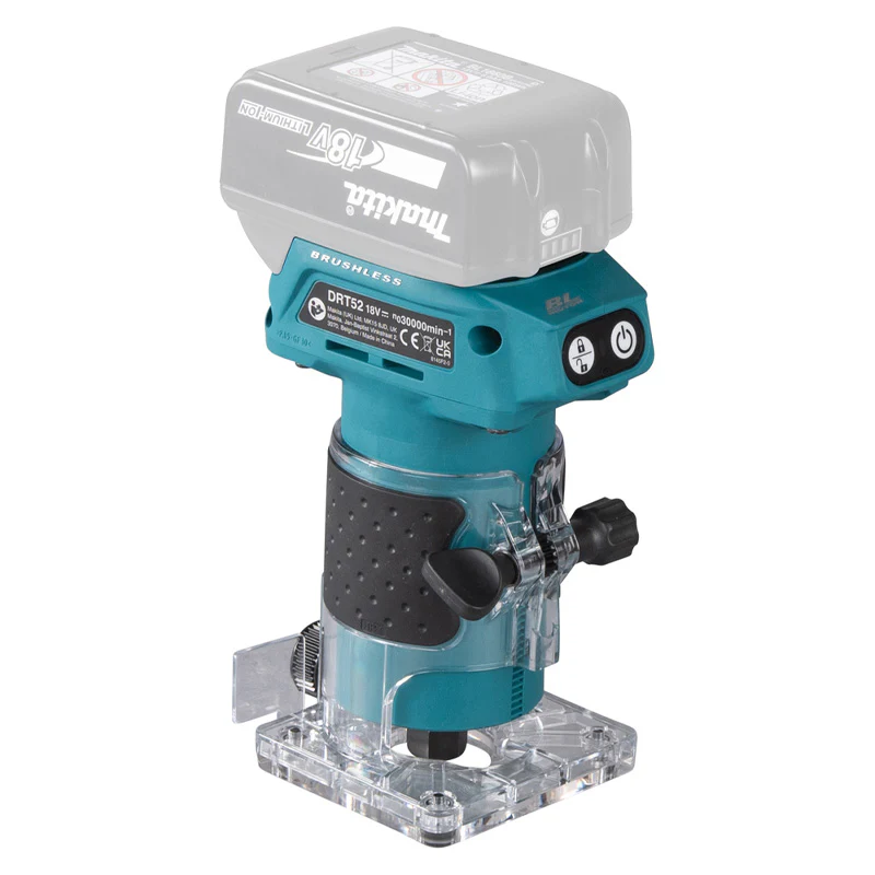 Affleureuse 18V LXT ®MAKITA - DRT52Z Li-Ion - Ø 6 mm (vendu sans batterie) - Image 7