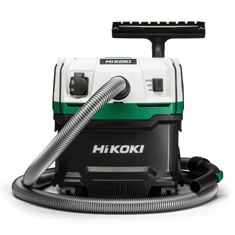 Aspirateur 1200W - HIKOKI - RP200YLWAZ - 4,2m3/min Cuve 20L poussière/eau classe L