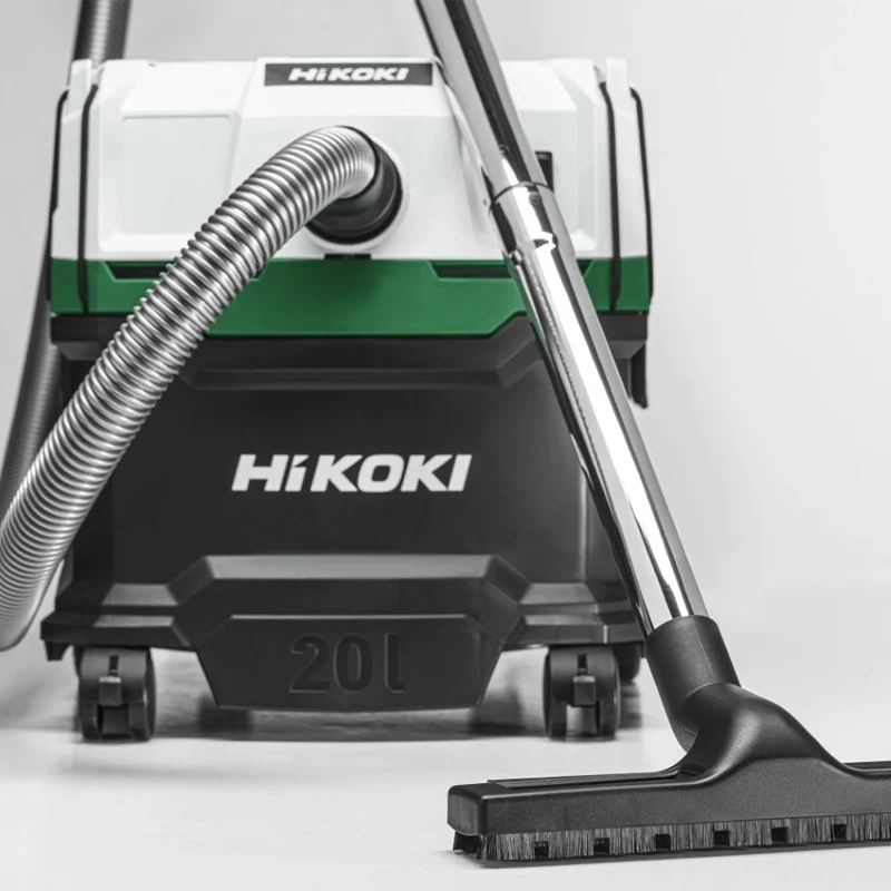 Aspirateur 1200W - HIKOKI - RP200YLWAZ - 4,2m3/min Cuve 20L poussière/eau classe L - Image 2