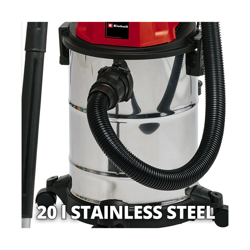 Aspirateur eau et poussière TC-VC 1820 S EINHELL 2342167 1250W 20L avec accessoires - Image 4