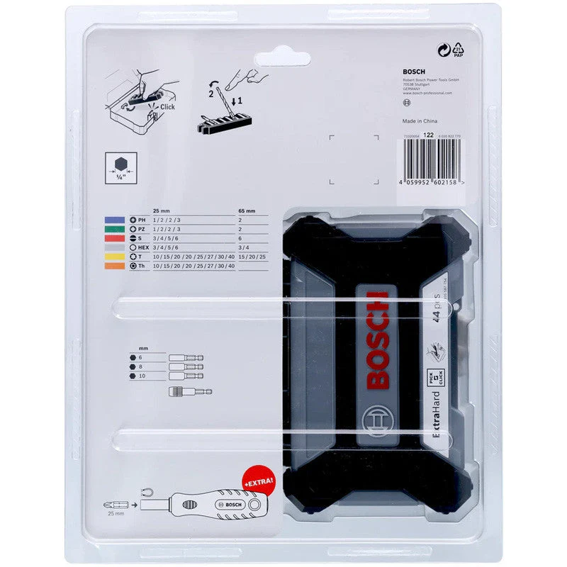 Assortiment d’embouts de vissage BOSCH 2607017693 Professionnal 45 pièces - Image 4
