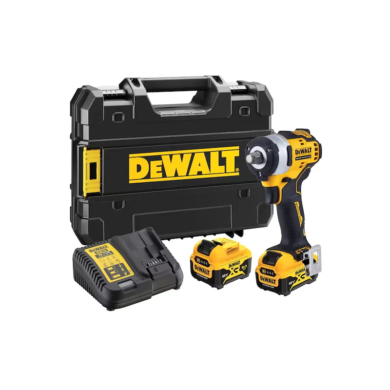Boulonneuse à chocs ½” 339 Nm 12V DEWALT DCF901P2T-QW avec coffret et 2 batteries 5,0 Ah - Image 2