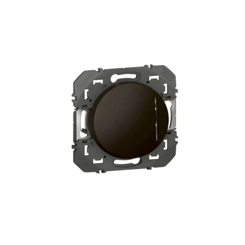 Bouton poussoir lumineux LEGRAND Dooxie 6A 250V noir - Image 2
