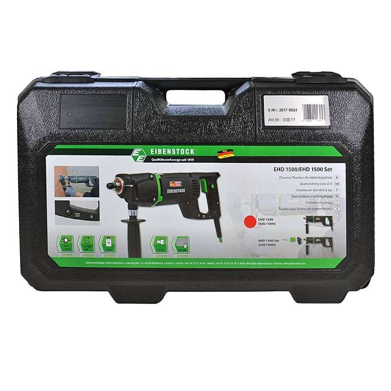 Carotteuse portative à sec EIBENSTOCK EHD1500 230V-1500W jusqu'au Ø 82 mm - Image 3