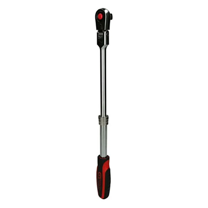 Cliquet télescopique réversible 1/2'' à tête articulée, 72 dents - KS TOOLS - 920.1330