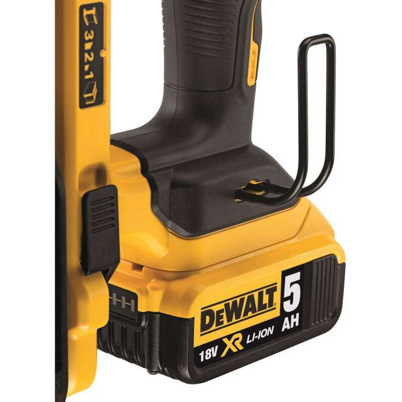 Cloueur béton et acier 18V DEWALT DCN890P2-QW Brushless avec un coffret et 2 batteries 18V - 5Ah Li-Ion - Image 9