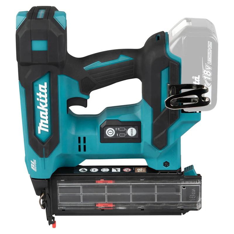 Cloueur de finition Brushless 15mm à 50mm 18V Makita DBN501Z - Image 2