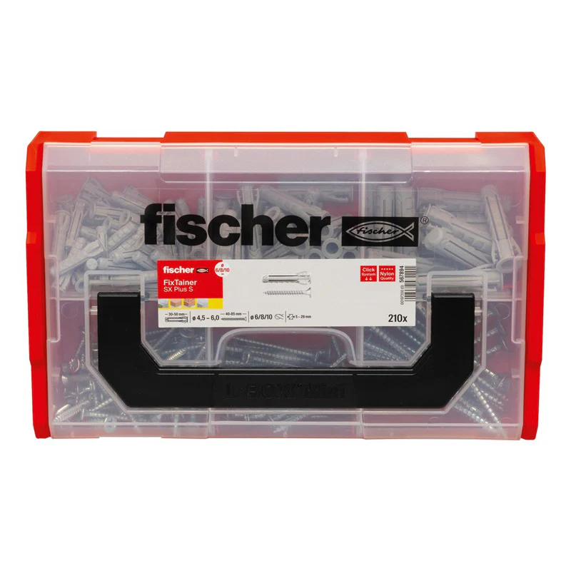 Coffret FixTainer chevilles SX Plus 6,8 / 10 avec vis FISCHER 567894 - Image 2