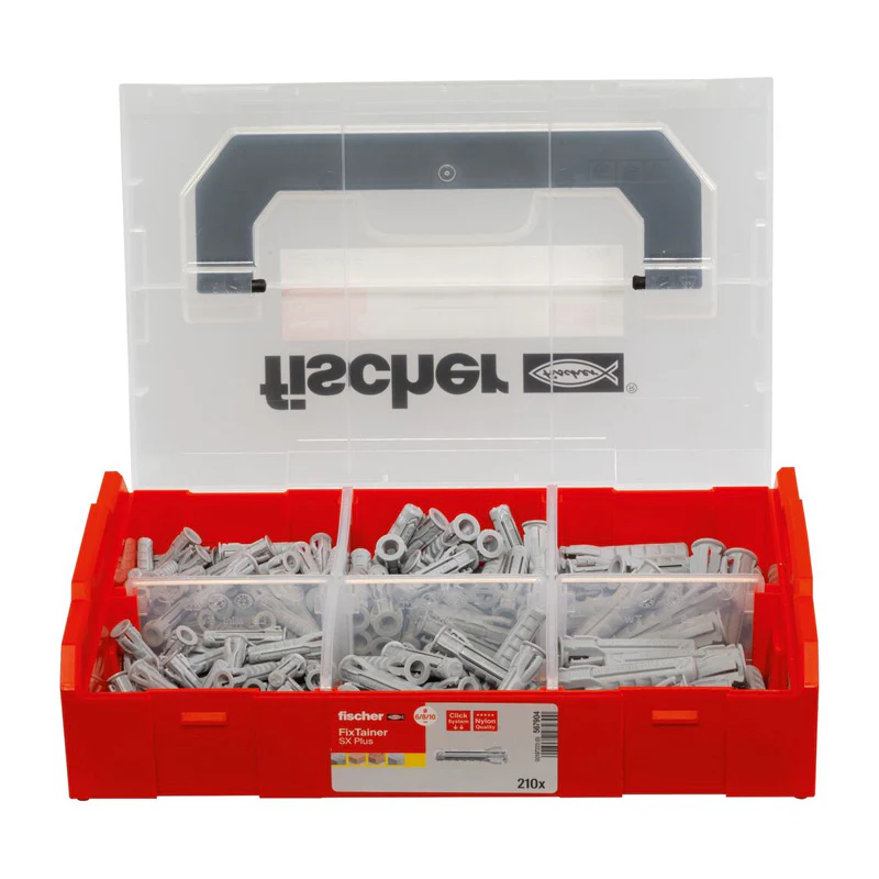 Coffret FixTainer chevilles SX Plus 6,8 / 10 FISCHER 567904 sans vis - Image 3
