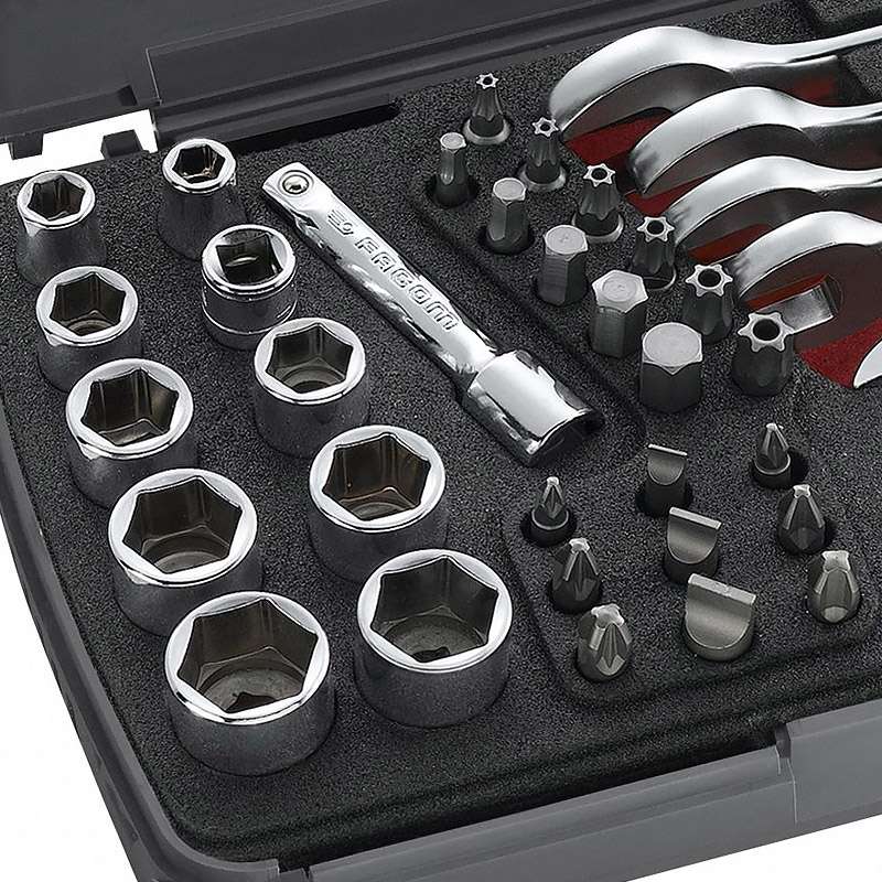 Coffret multi-serrage à cliquet compact FACOM 467BS.BOXPB 40 pièces - Image 2