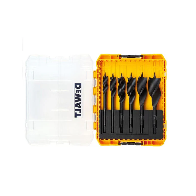 Coffret TOUGHCASE de 6 mèches à bois DEWALT DT90238-QZ 3 pointes Extrême - Image 3