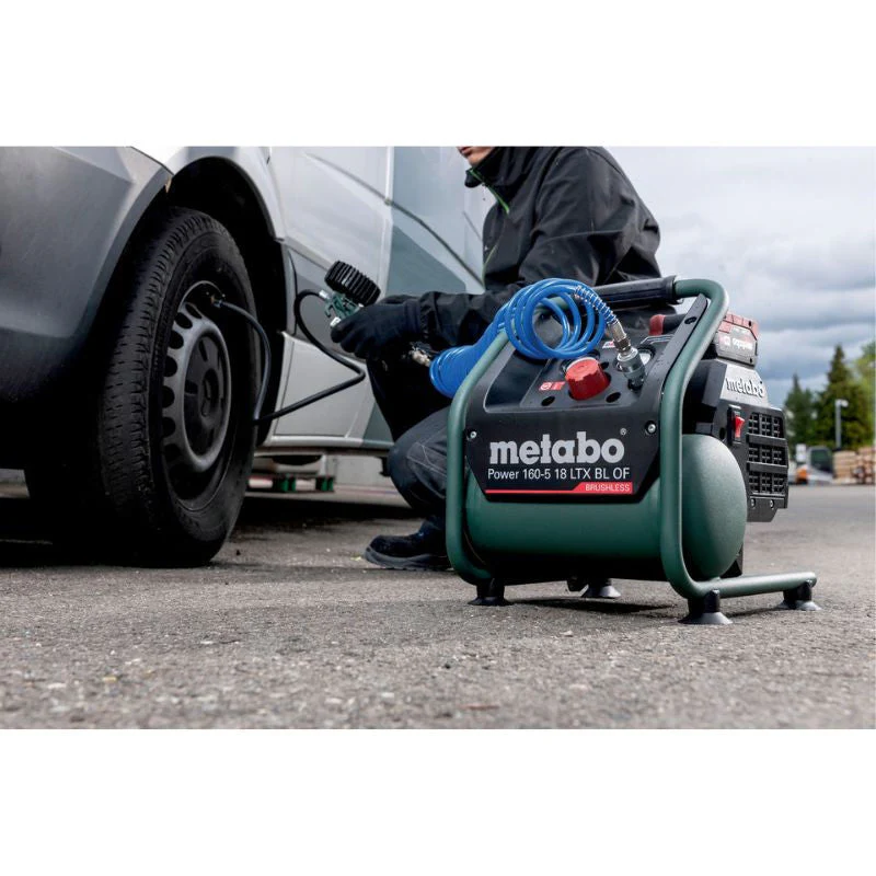 Compresseur METABO 18 V SANS FIL Power- 160-5 18 LTX BL OF - sans batterie ni chargeur - Image 4
