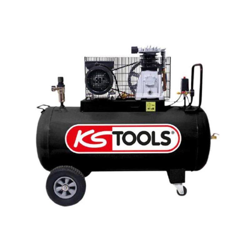 Compresseur sur cuve 200 L - 10 bar - 3 CV -220 V Mono - KS TOOLS - 165.0805 - Image 2
