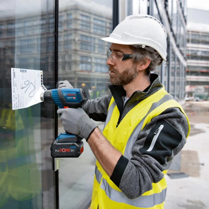 Décapeur thermique 18V BOSCH GHG 18V-50 L-Boxx buse de réduction et buse de réflecteur - Image 2