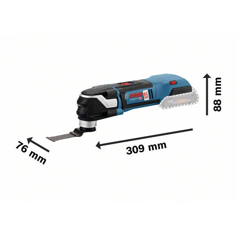 Découpeur-Ponceur sans fil BOSCH GOP 18 V-28 Professional (vendu sans batterie) + L-Boxx - Image 2