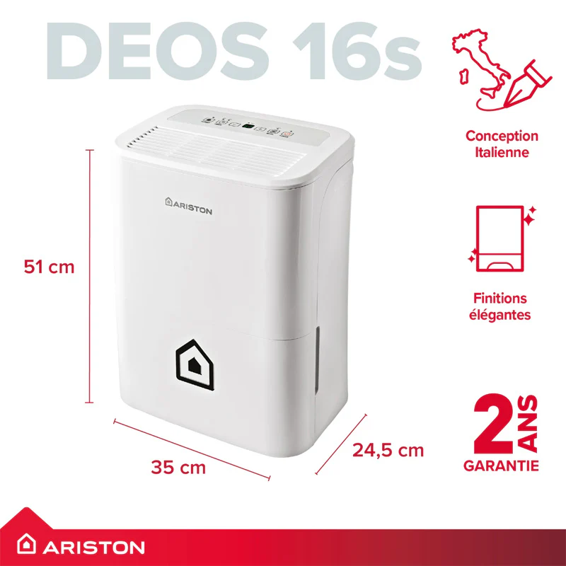 Déshumidificateur ARISTON DEOS 16S NET - Image 2