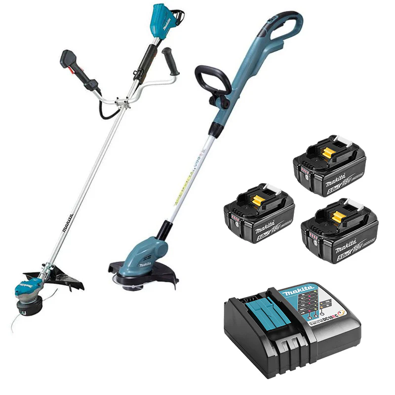 DLXRT01 MAKITA 2 outils Jardin - 18V LXT (DUR368AZ + DUR193Z + 3 x 5Ah + DC18RC) - Image 4
