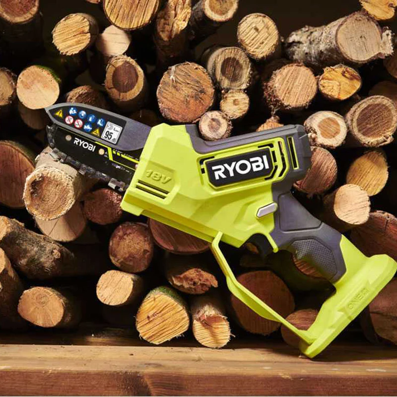 Élagueur à main 18V - RYOBI RY18PSX10A-0 - Brushless / moteur sans charbons - guide 10 cm - 6 m/s - tendeur sans outil (vendu sans batterie) - Image 9