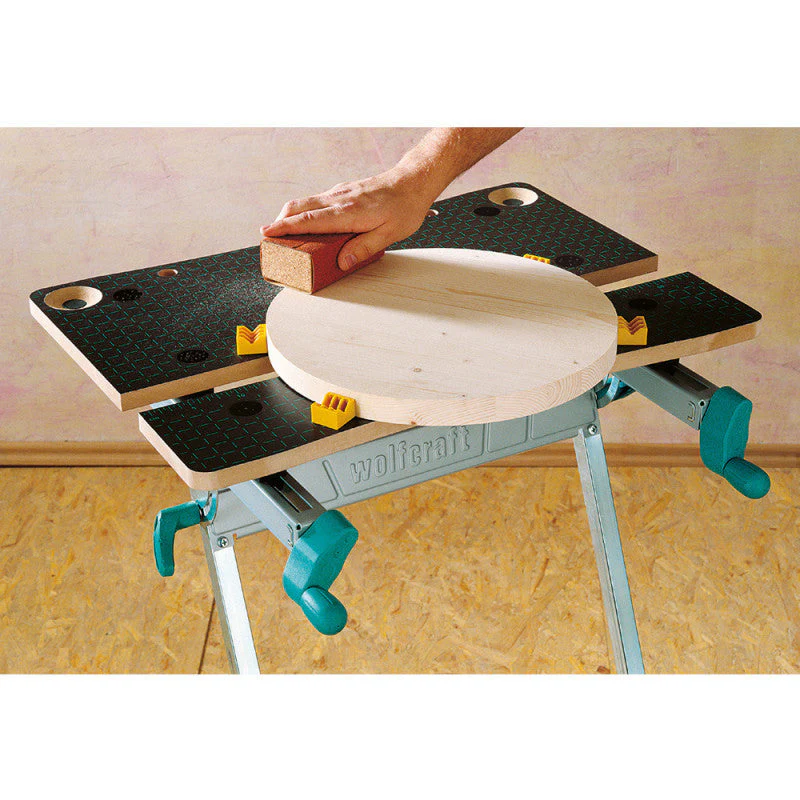 Etabli de serrage WOLFCRAFT 6182000 master 600 - à hauteur réglable - Image 5