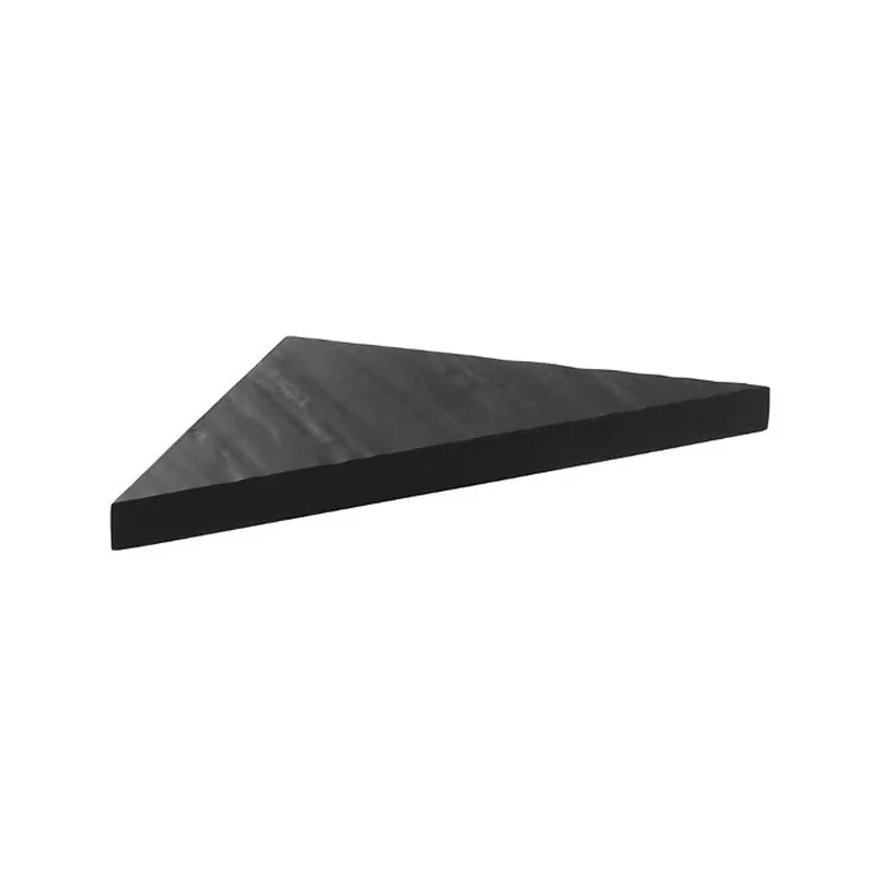 Etagère d'angle en résine 26 x 26 cm x 2,5 cm MARMOX imitation ardoise - Image 5