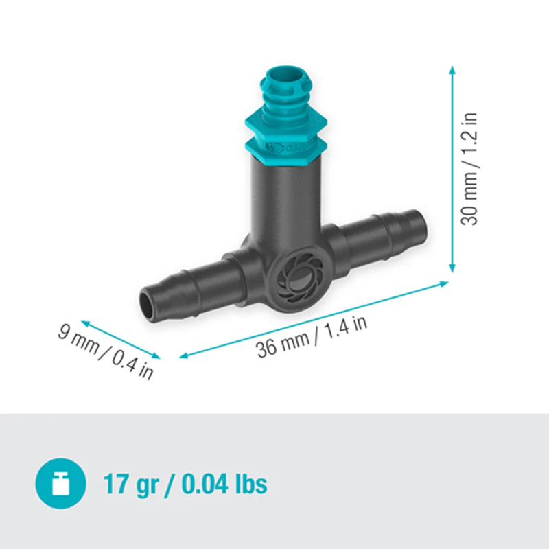 Goutteur en ligne auto-régulant 2L/h GARDENA 13317-26 Boîte de 20 pièces - Image 4