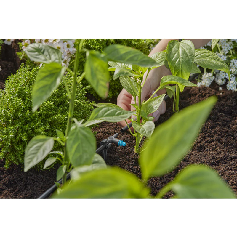 Goutteur en ligne auto-régulant 2L/h GARDENA 13317-26 Boîte de 20 pièces - Image 7