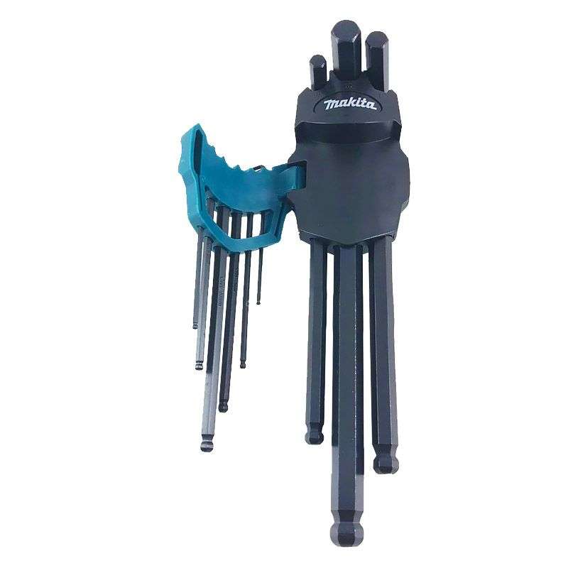 Jeu de 9 clés hexagonales à rotule MAKITA B-65894 - Image 3