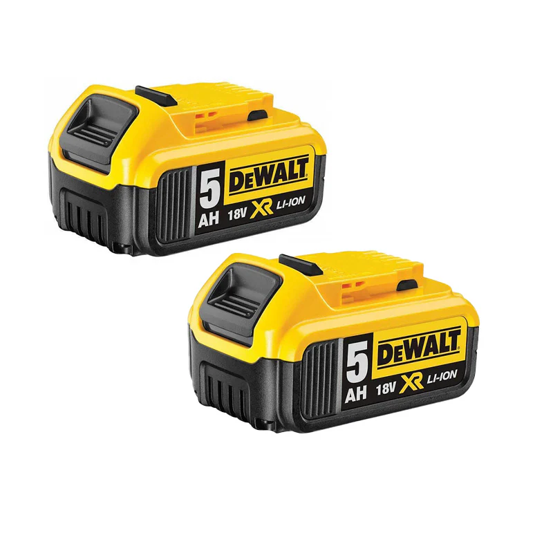 Pack 3 outils 18V DEWALT DCK355P2T-QW Brushless - Perceuse + perforateur + meuleuse + 2 batteries 5Ah Li-Ion + Coffret - Image 7