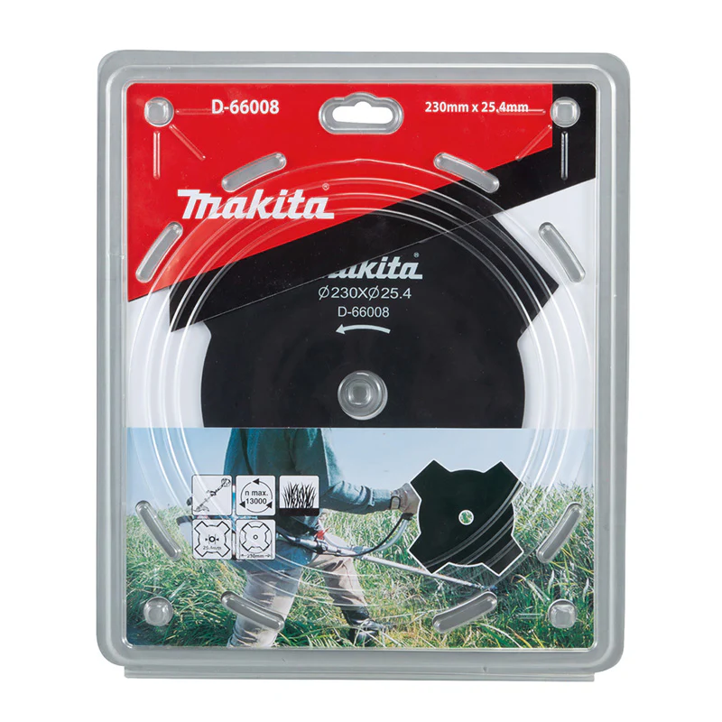 Lame pour débroussailleuse 4 dents MAKITA D-66008 230x25.4mm - Image 2