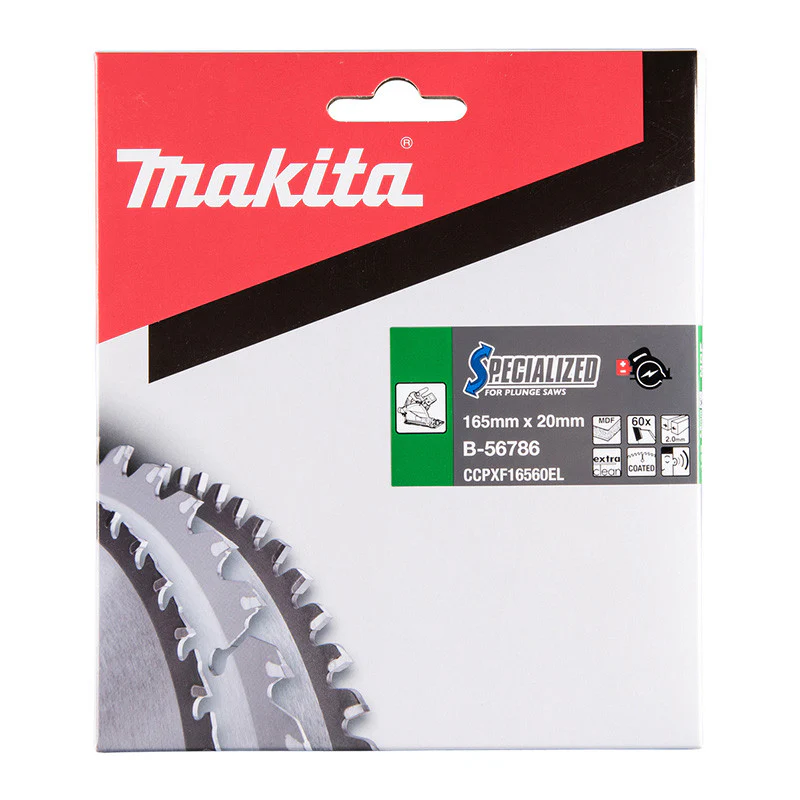 Lame pour scie circulaire TCT spécialisé MAKITA B-56786 165x20mm, 60 dents - Image 3