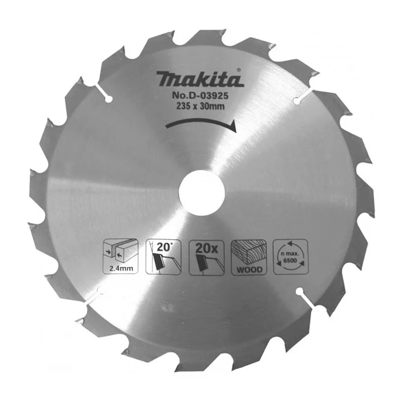 Lames carbure bois standard, pour scies circulaires MAKITA - Image 2