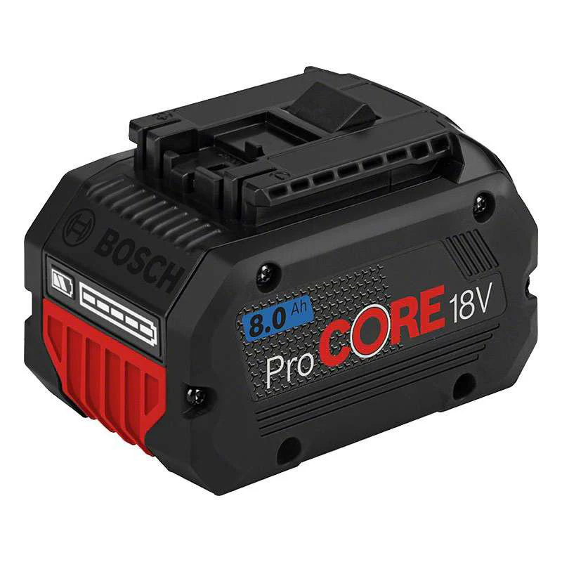 Lot de 4 batteries ProCore 8Ah 18V 1600A016GK  + 1 chargeur rapide 1600A019S6  Bosch Professional - Image 3