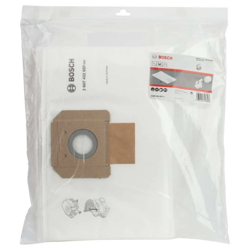 Lot de 5 Sacs tissu non tissé pour GAS35 BOSCH 2607432037
