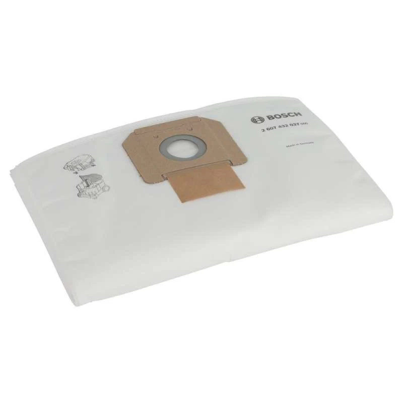 Lot de 5 Sacs tissu non tissé pour GAS35 BOSCH 2607432037 - Image 2