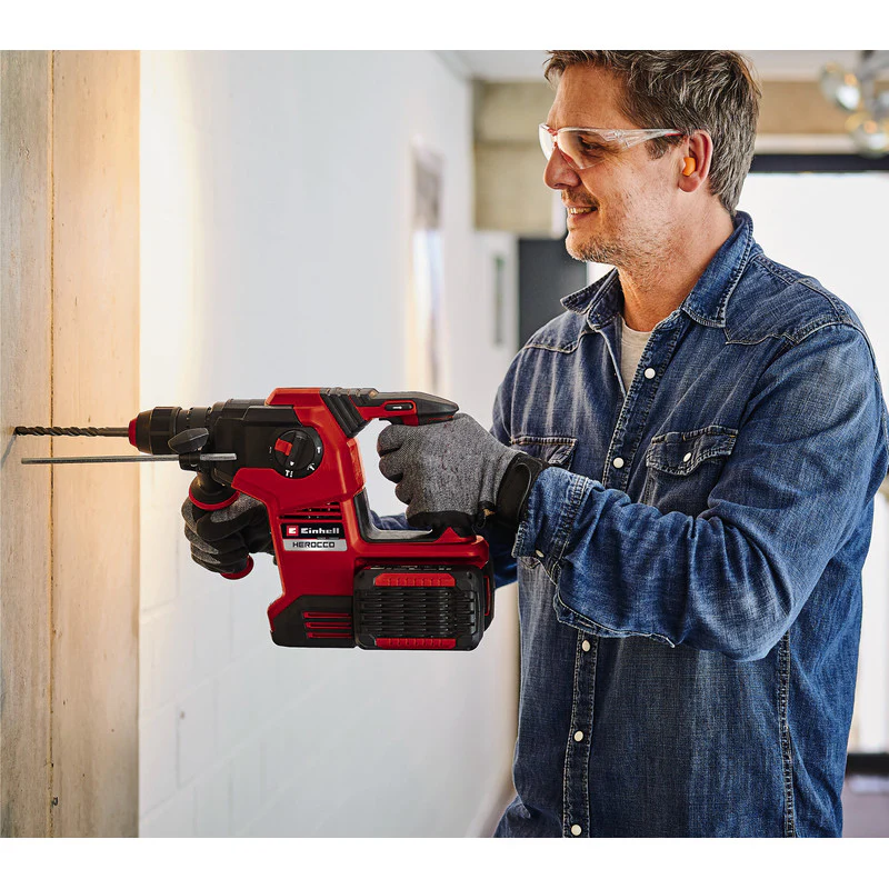 Marteau Perforateur sans fil SDS-plus 36V 3.2J EINHELL HEROCCO 36/28 Li-Solo Power X-Change (vendu sans batterie) - Image 5