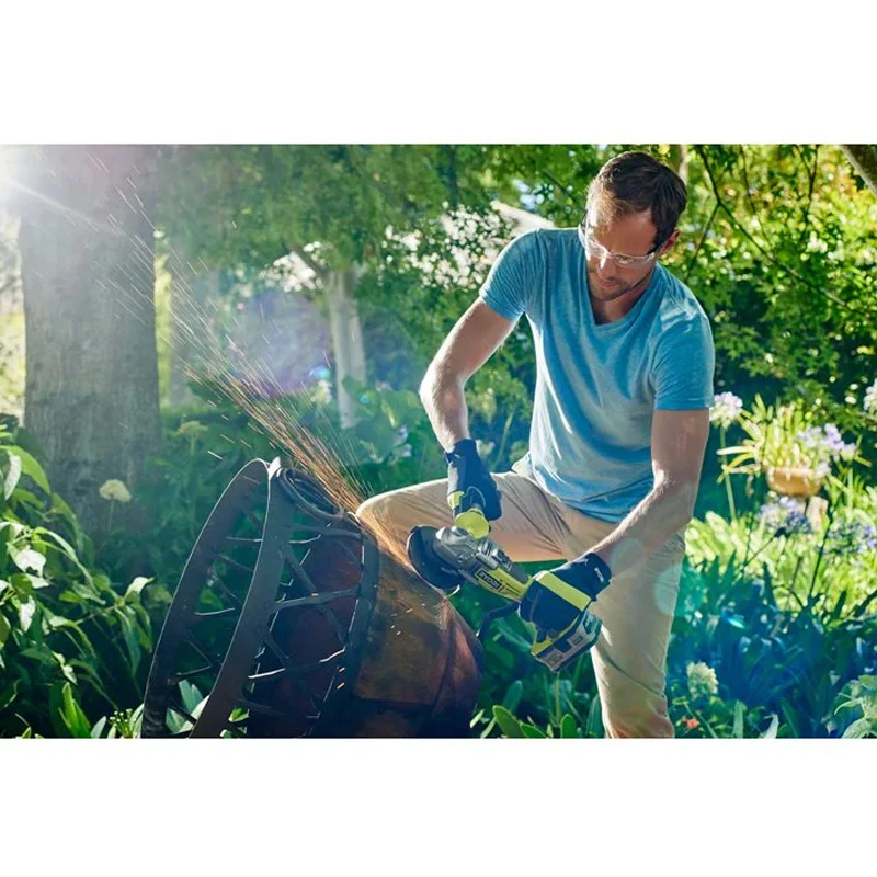 Meuleuse d’angle Brushless RYOBI R18AG7-140S 18 V 125 mm 11000 tr/min avec batterie et chargeur - Image 5