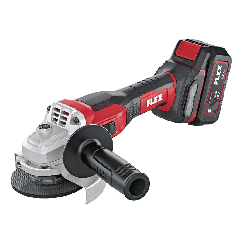 Meuleuse d'angle sans fil FLEX L 125 18,0-EC LD/5,0 - 18V - coffret + 2 batteries 5Ah + 1 chargeur - Image 3