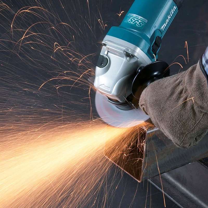 Meuleuse MAKITA GA5040CJD Ø125 mm 1400 W + 2 disques DIAMAK - Image 4