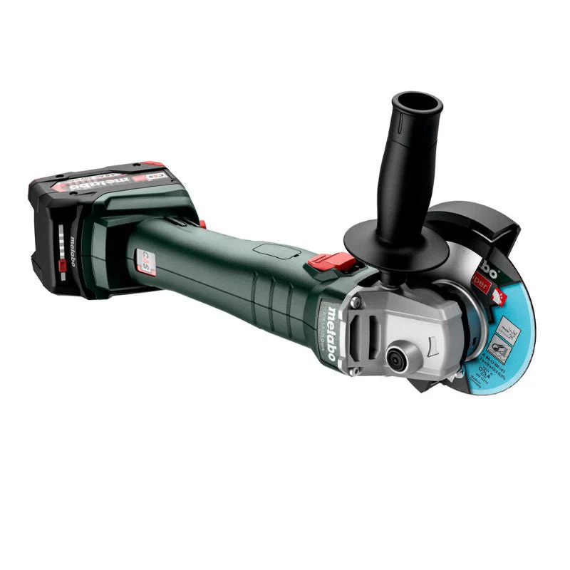 Meuleuse METABO 125 mm 18 V- W 18 L 9-125 Quick - 2 x 5,2 Ah Li-Power, ASC 55, coffret metaBOX - Image 2