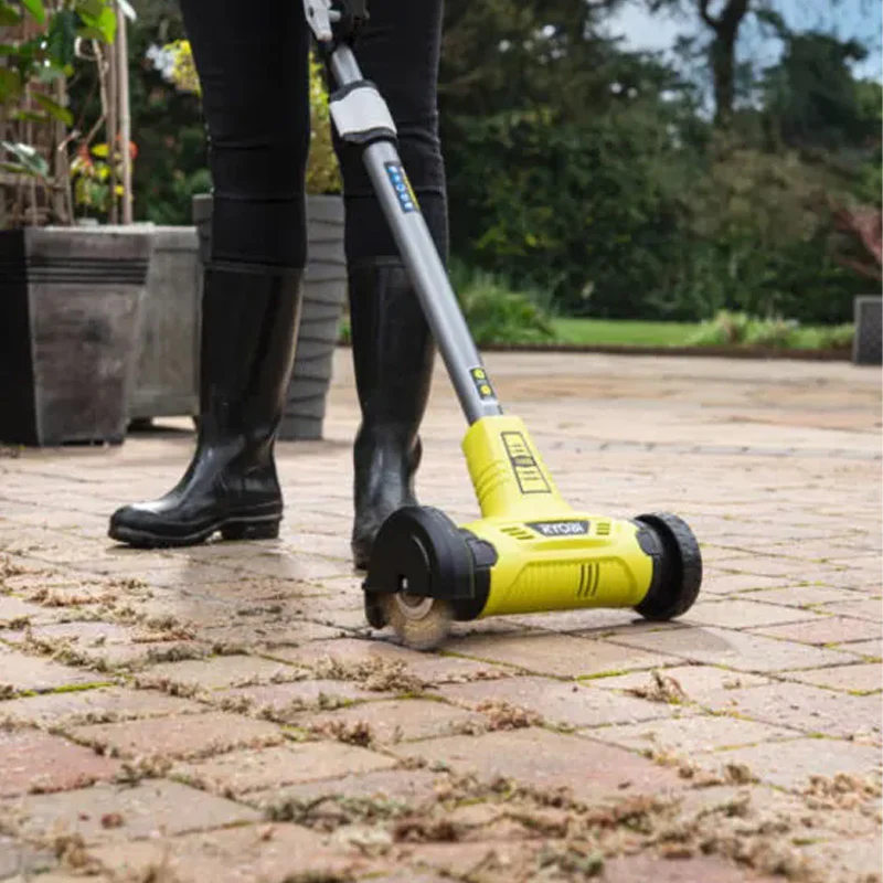 Nettoyeur de joints 18V - RYOBI RY18PCA-120 - livré avec brosse métallique - 1 batterie lithium+ 18V 2,0 Ah et 1 chargeur 1,5 A - Image 5