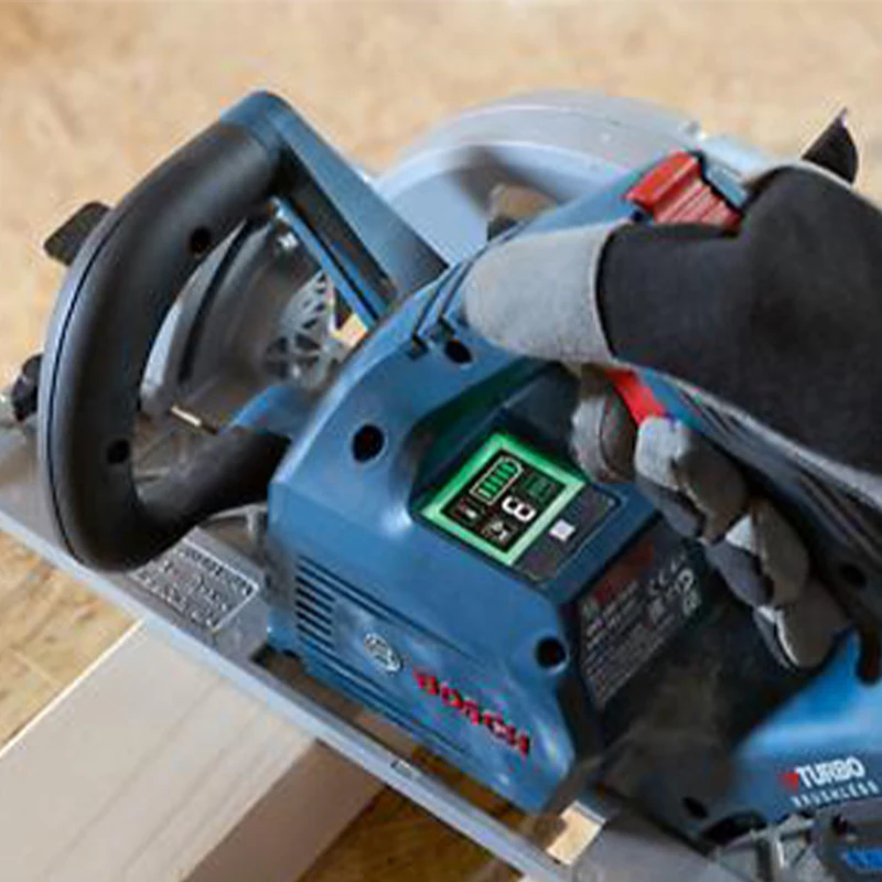 Pack 3 outils 18V BOSCH : GSB 18V-110C + GKS 18V-68GC + GSA 18V-28 + 1 batterie 4,0 Ah (ProCORE) + 2 batteries 5,5 Ah (ProCORE) + GAL 1880CV (L) - Image 4