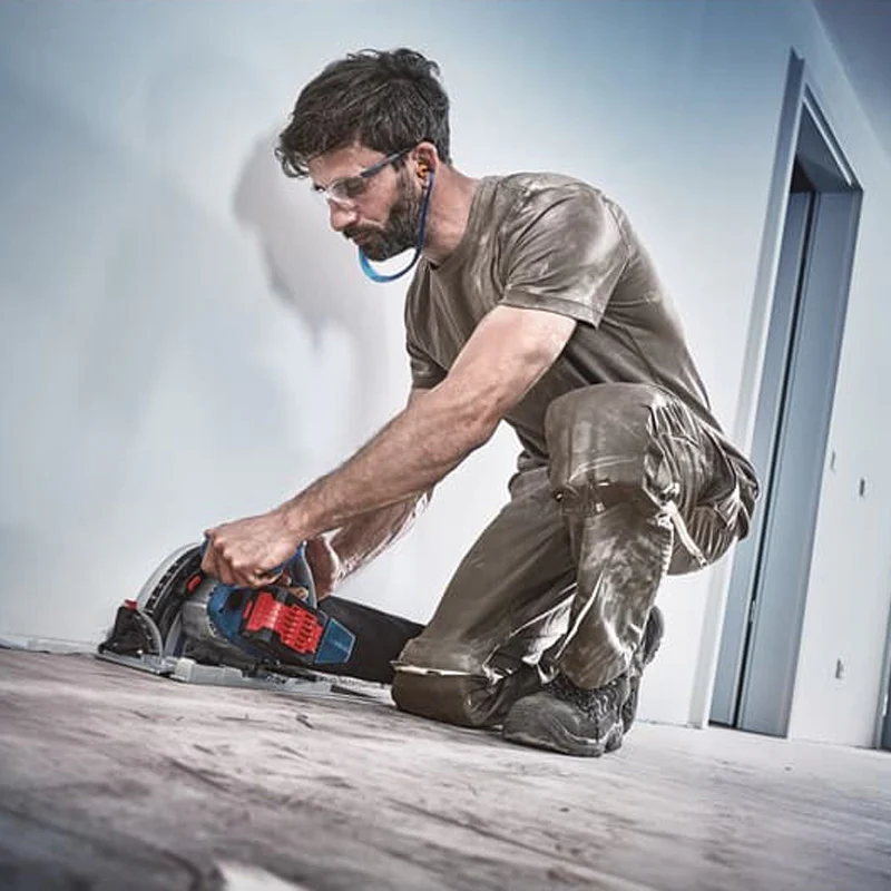 Pack 4 outils 18V BOSCH : GSR 18V-90C + GKT 18V-52GC + GST 18V-155 SC+ GEX 18V-125 + 1 batterie 4,0 Ah (ProCORE) + 2 batteries 5,5 Ah (ProCORE) + GAL 1880CV (L) - Image 10