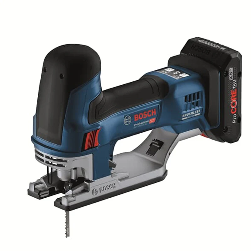 Pack 4 outils 18V BOSCH : GSR 18V-90C + GKT 18V-52GC + GST 18V-155 SC+ GEX 18V-125 + 1 batterie 4,0 Ah (ProCORE) + 2 batteries 5,5 Ah (ProCORE) + GAL 1880CV (L) - Image 5