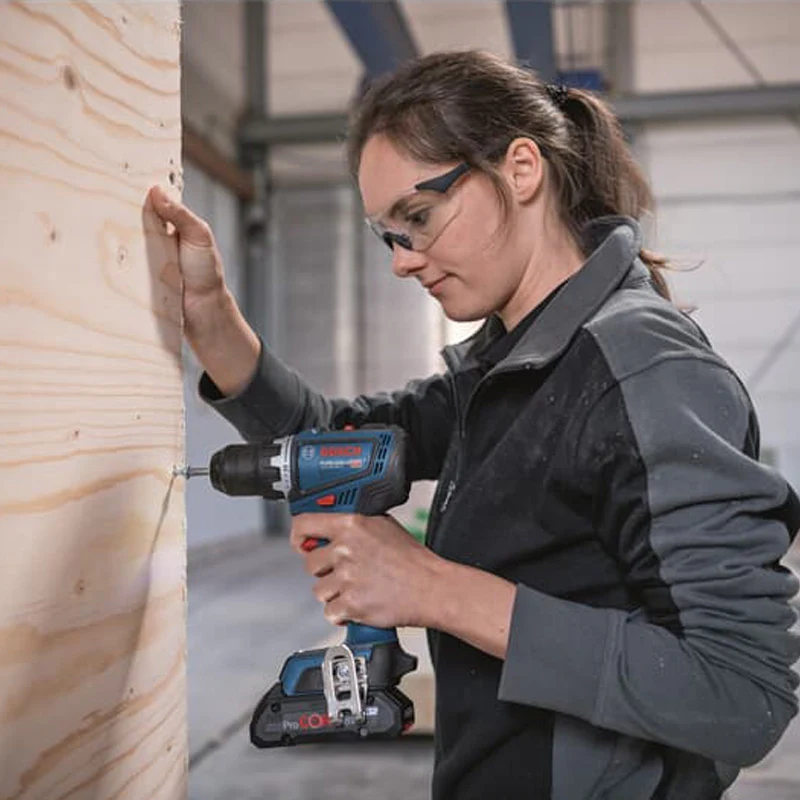 Pack 4 outils 18V BOSCH : GSR 18V-90C + GKT 18V-52GC + GST 18V-155 SC+ GEX 18V-125 + 1 batterie 4,0 Ah (ProCORE) + 2 batteries 5,5 Ah (ProCORE) + GAL 1880CV (L) - Image 7