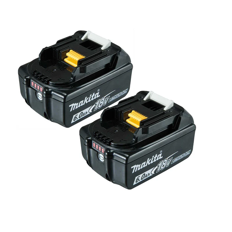 Pack Énergie MAKITA 18 V Li-Ion (2 batteries 6Ah + 1 chargeur double) avec MAKPAC 3 - Image 3
