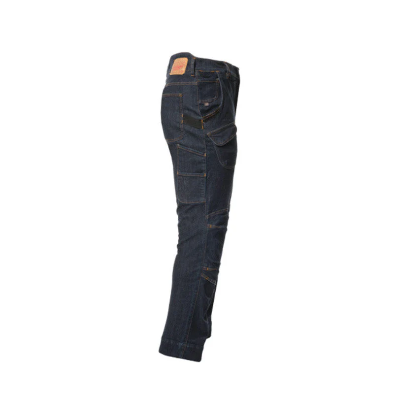 Pantalon Harpoon Multi - BOSSEUR - Jean Indigo - avec absorbeur de chocs aux genoux - Image 3