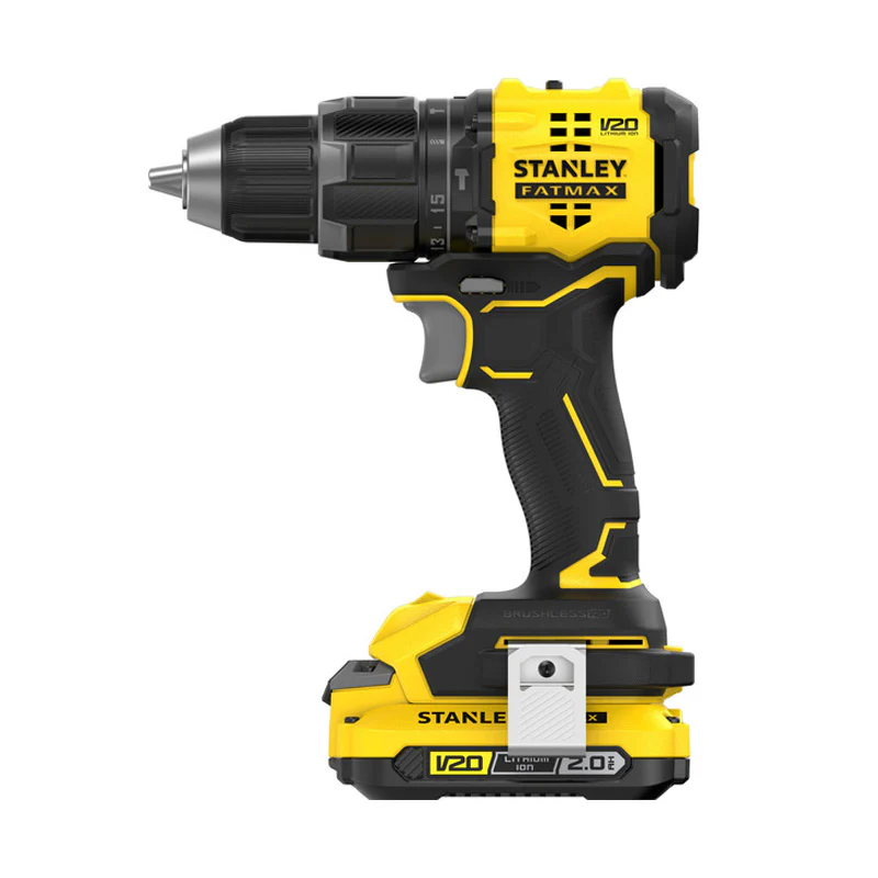 Perceuse Visseuse À Percussion 60 Nm Brushless - Lithium 18V - 2 Batteries 2 Ah En Kit - SFMCD716D2T-QW STANLEY FATMAX V20 - Image 3